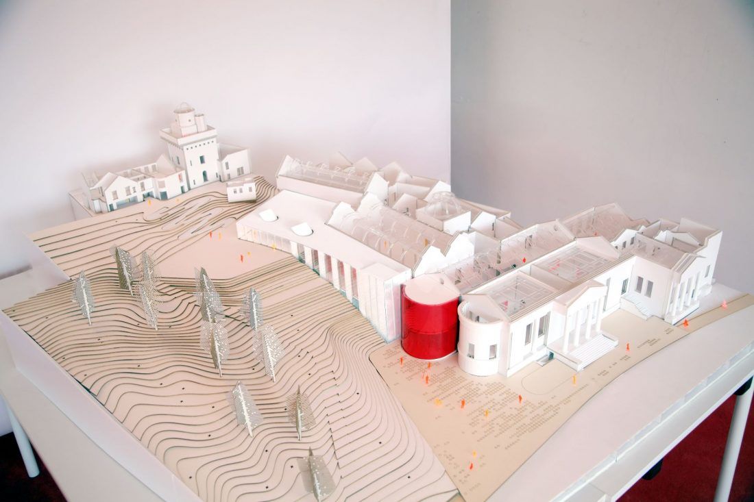 Model of Museum and Observatory