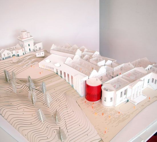 Model of Museum and Observatory