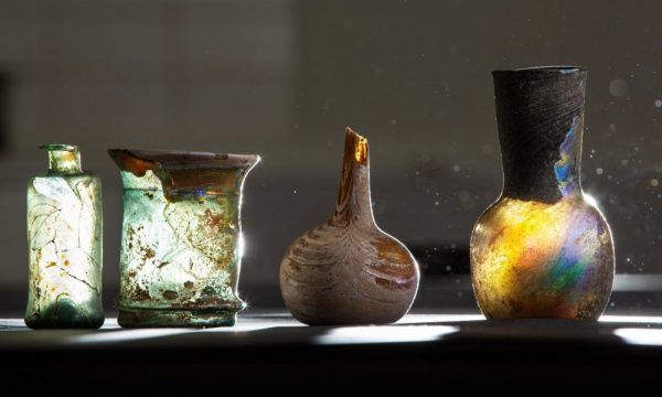 Items from the Syrian glass collection